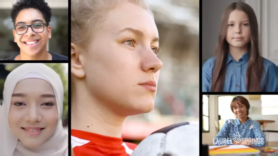 collage of diverse student faces