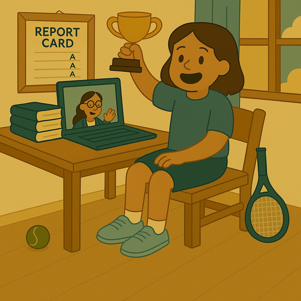 Game, Set, Match: How Tennis Players Connect Daily with Laurel Springs